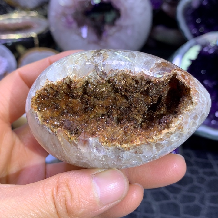 水晶抛光蛋未镶嵌