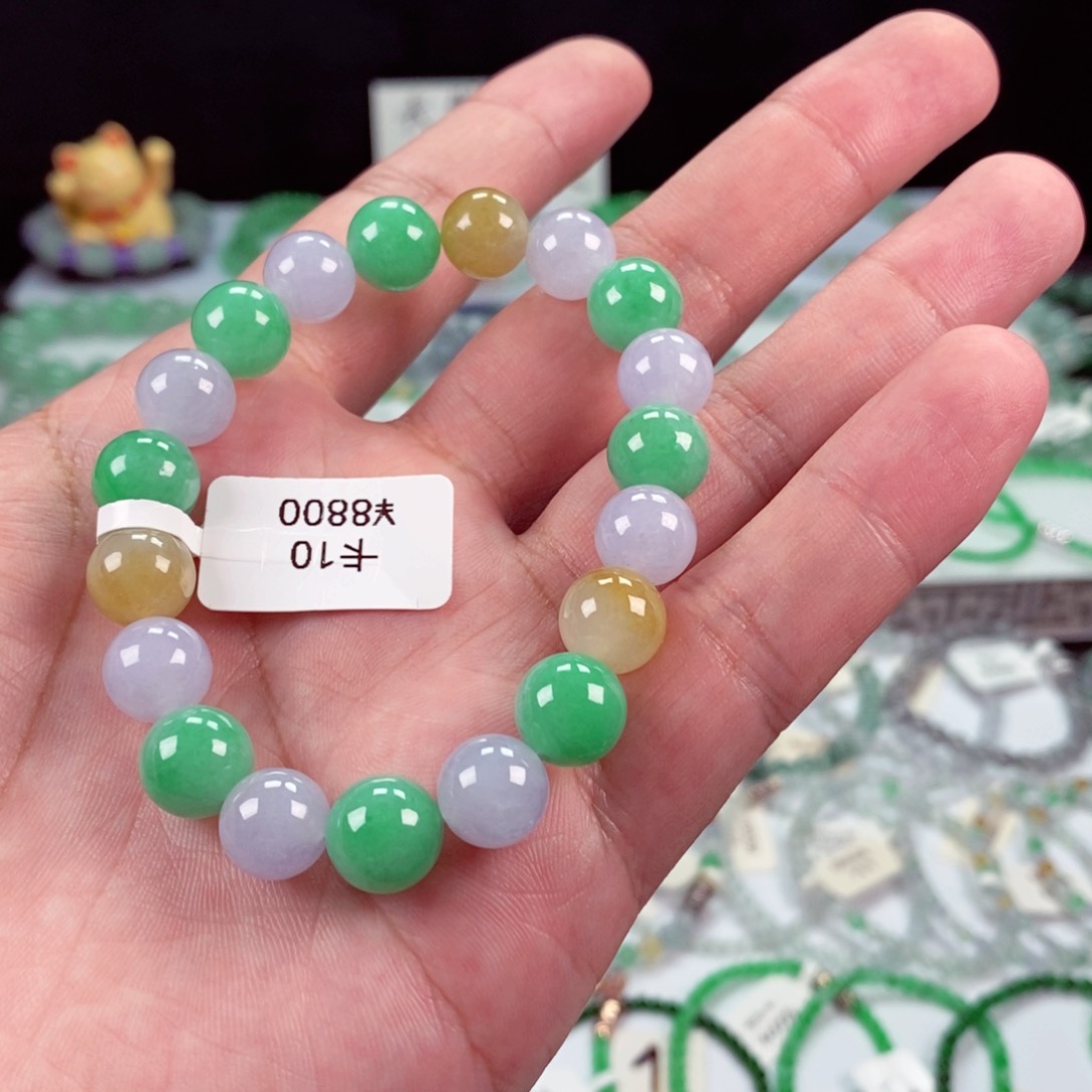 未镶嵌手链翡翠卡10