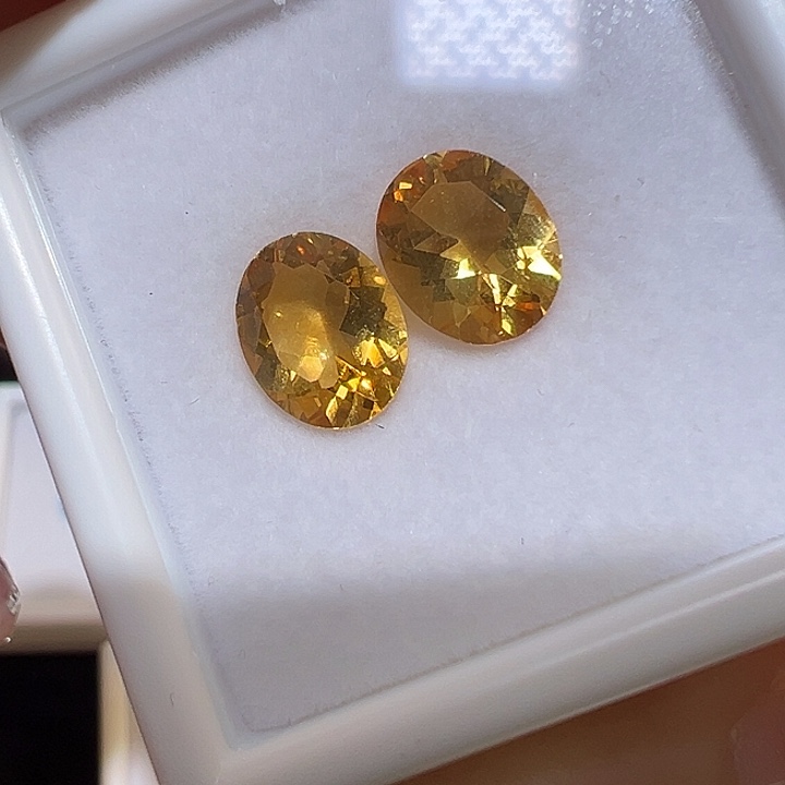 裸石未镶嵌黄晶4.44ct黄水晶