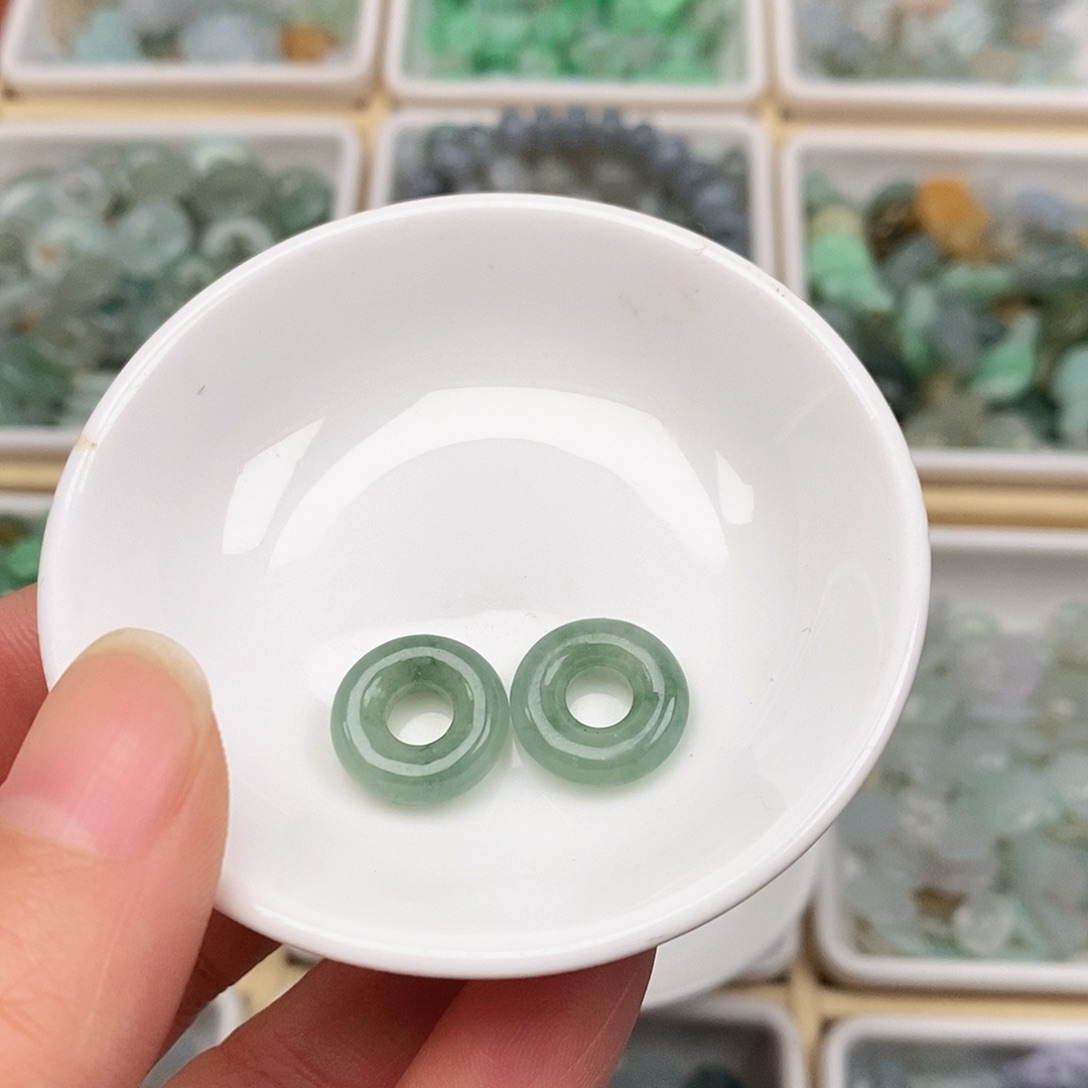 福***满翡翠未镶嵌吊坠(不含链)
