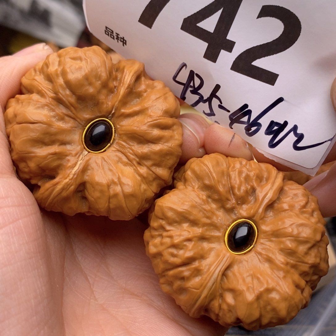 文玩核桃把件742号43.5蛙