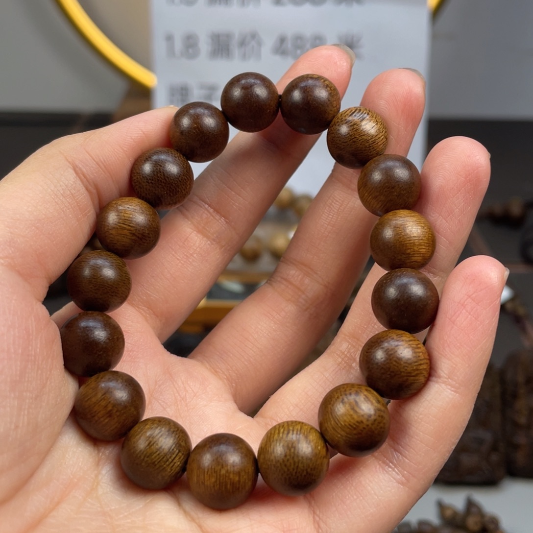 用***2沉香手串越南芽庄白棋楠