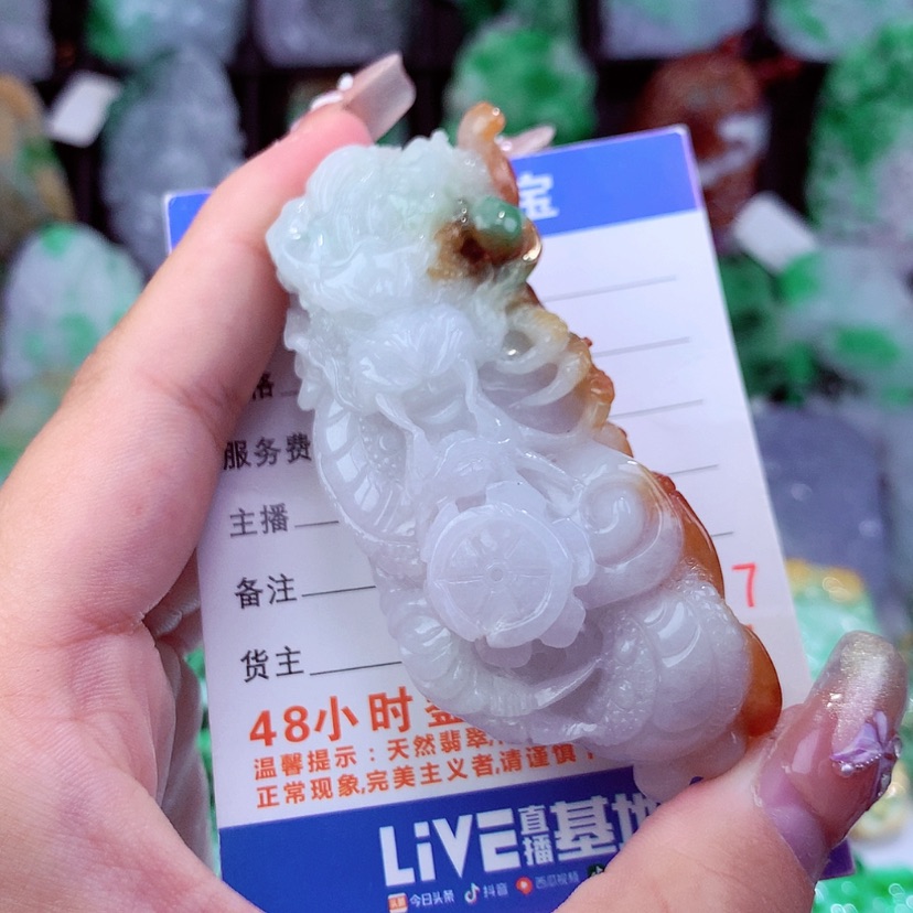 【闪购商品】翡翠颈饰未镶嵌挂件