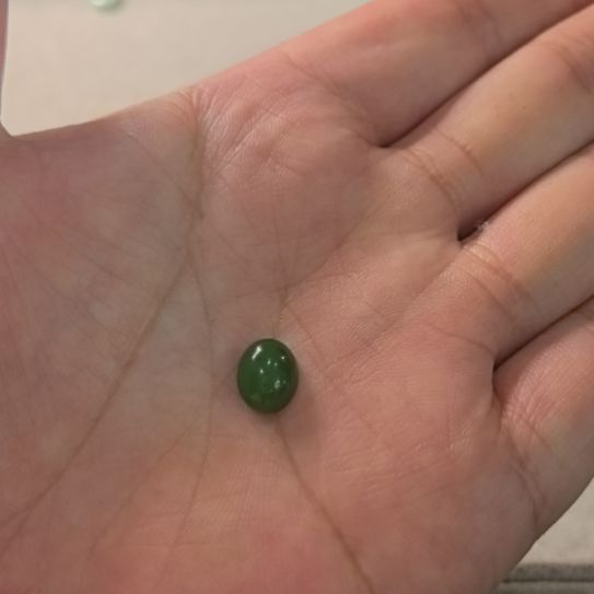 和田玉（碧玉）未镶嵌珠宝半成品