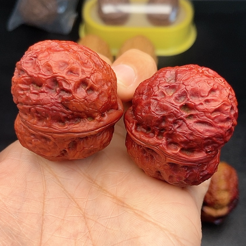 【闪购商品】把件文玩核桃41尺霸王蟾