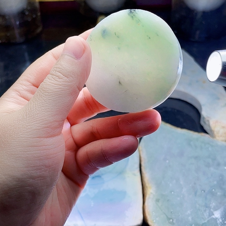 翡翠未镶嵌颈饰毛料18