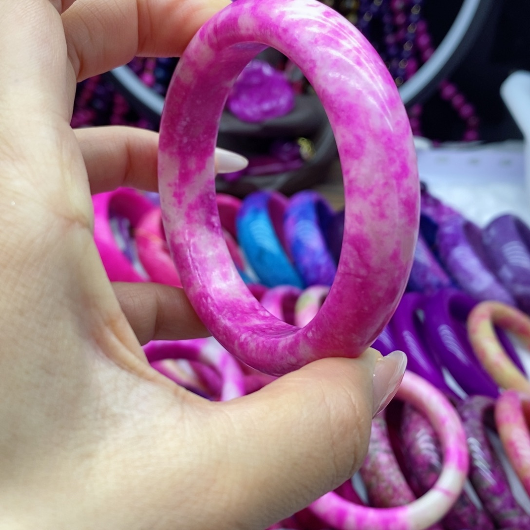 非金属珐琅?***柔19933902主播推荐桃红樱花58圈口