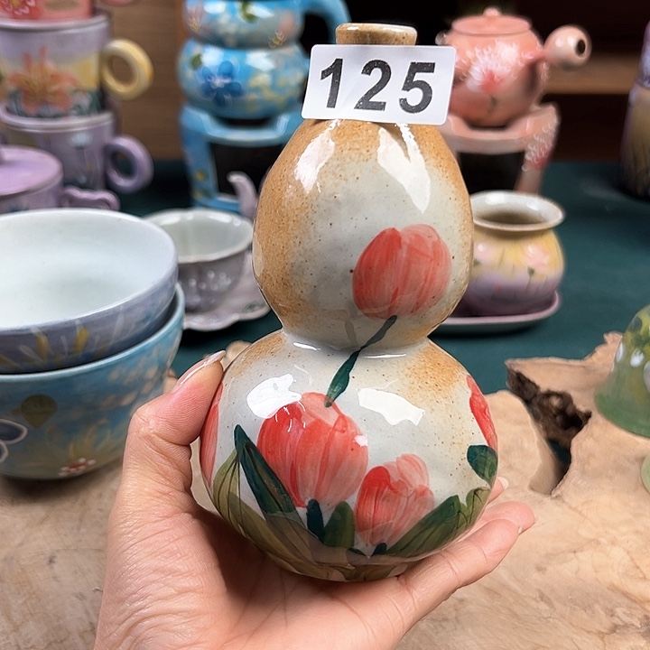杯景德镇陶瓷手绘作品125