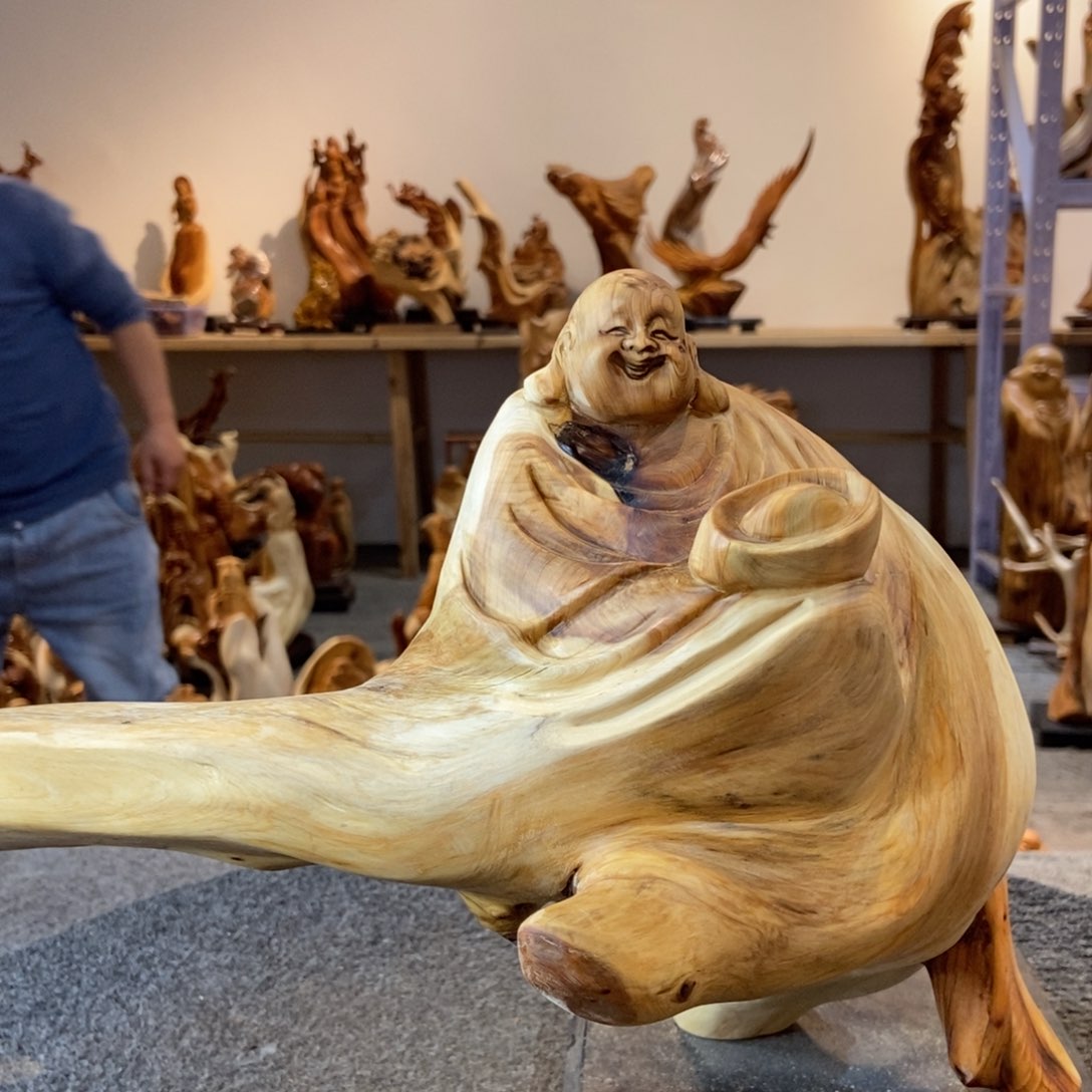 柏木（崖柏）太行崖柏根雕摆件