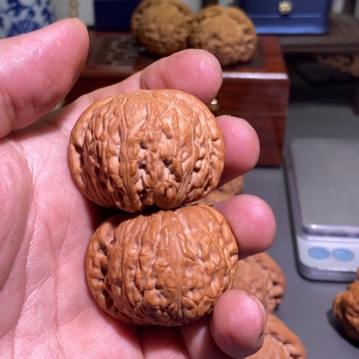 桃核把件是*6铁锤妹妹核桃