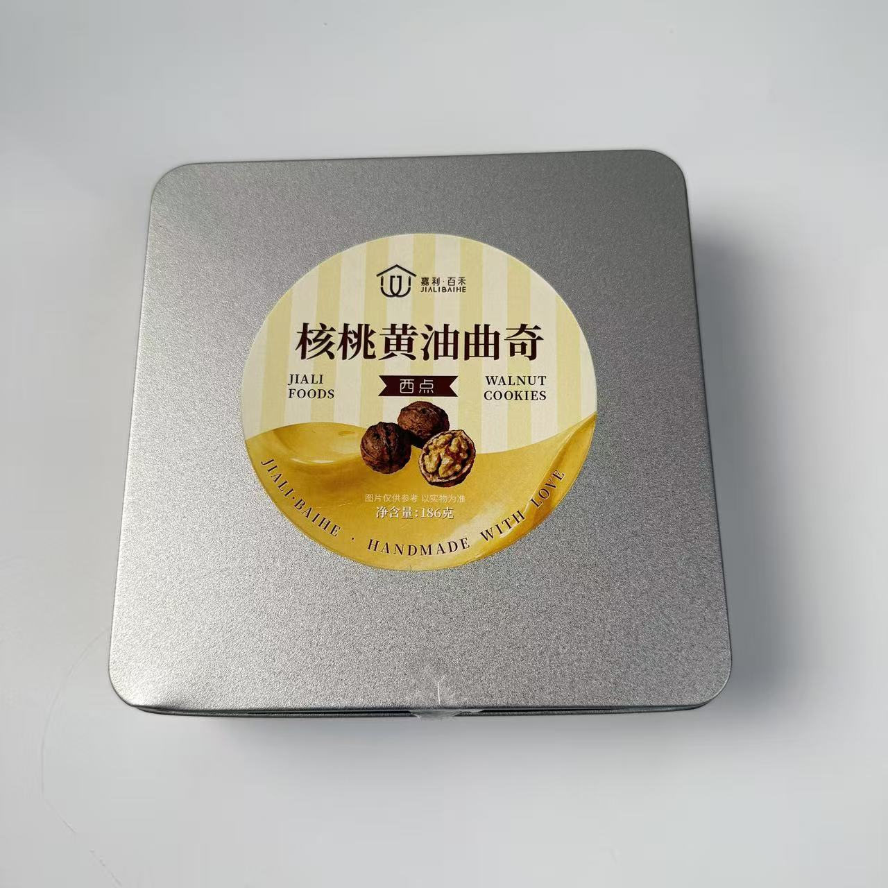 核桃黄油曲奇（186g）