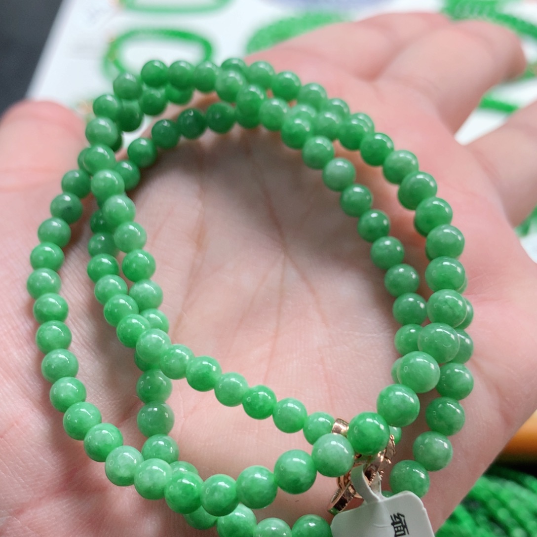 翡翠未镶嵌手链翡翠