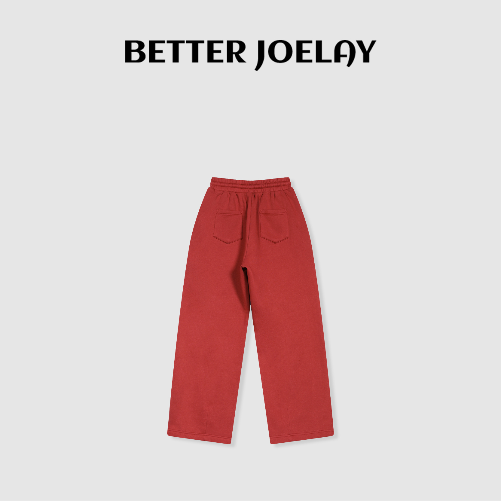 BETTER JOELAY-加绒【冬日小亨】时尚宽松休闲裤ins风百搭ZZ3693