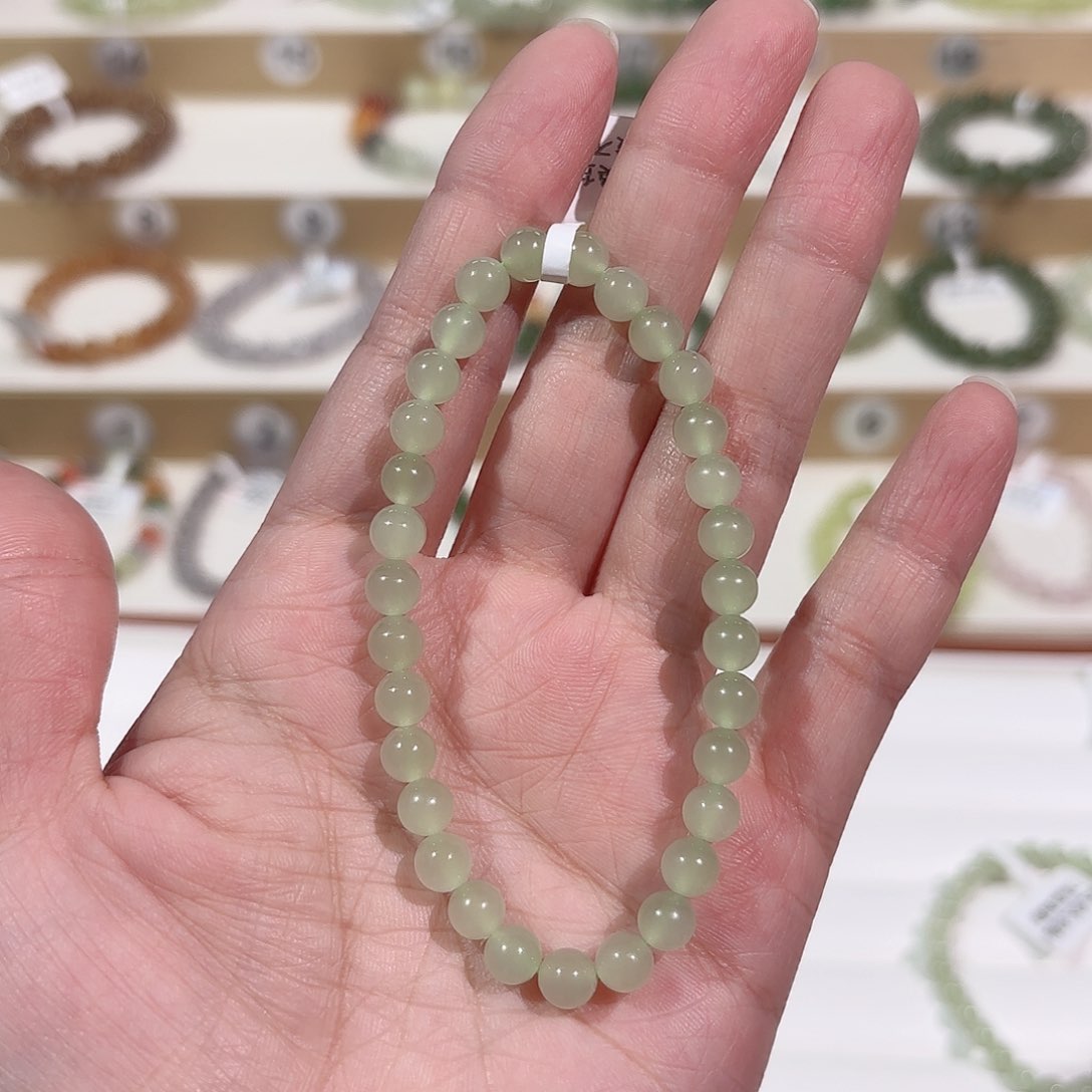 和田玉手链未镶嵌a