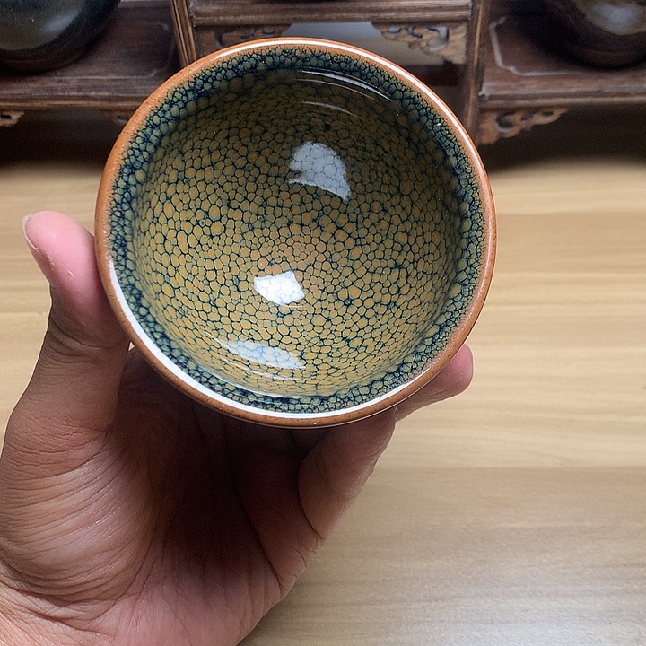 茶盏107微瑕建盏茶盏