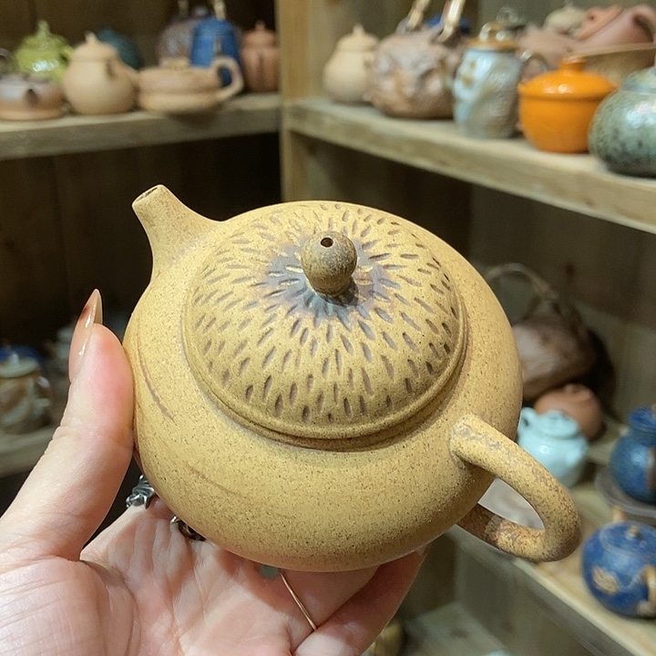 柴烧老岩泥高端茶器