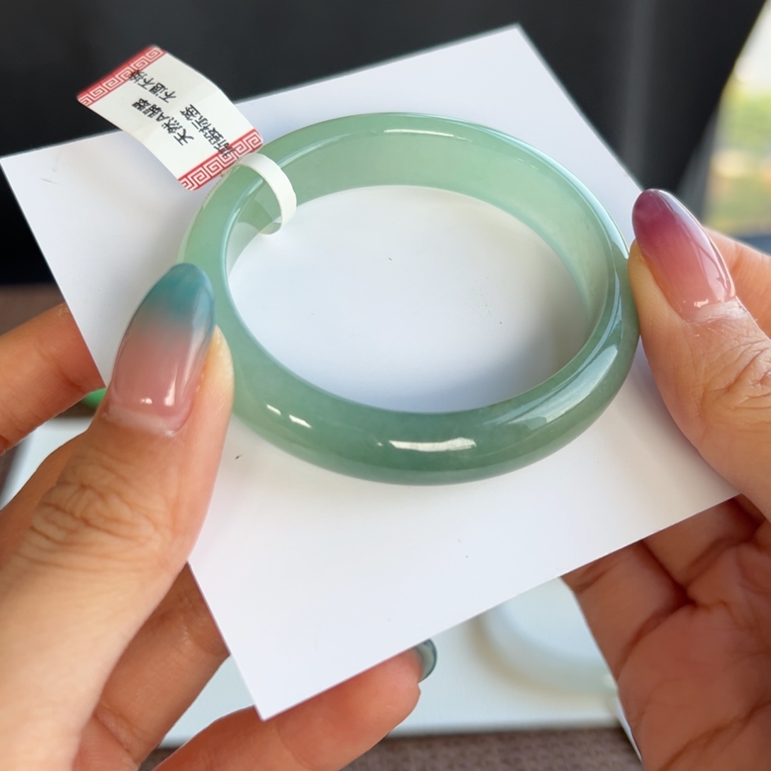 翡翠未镶嵌手镯11号 53贵妃