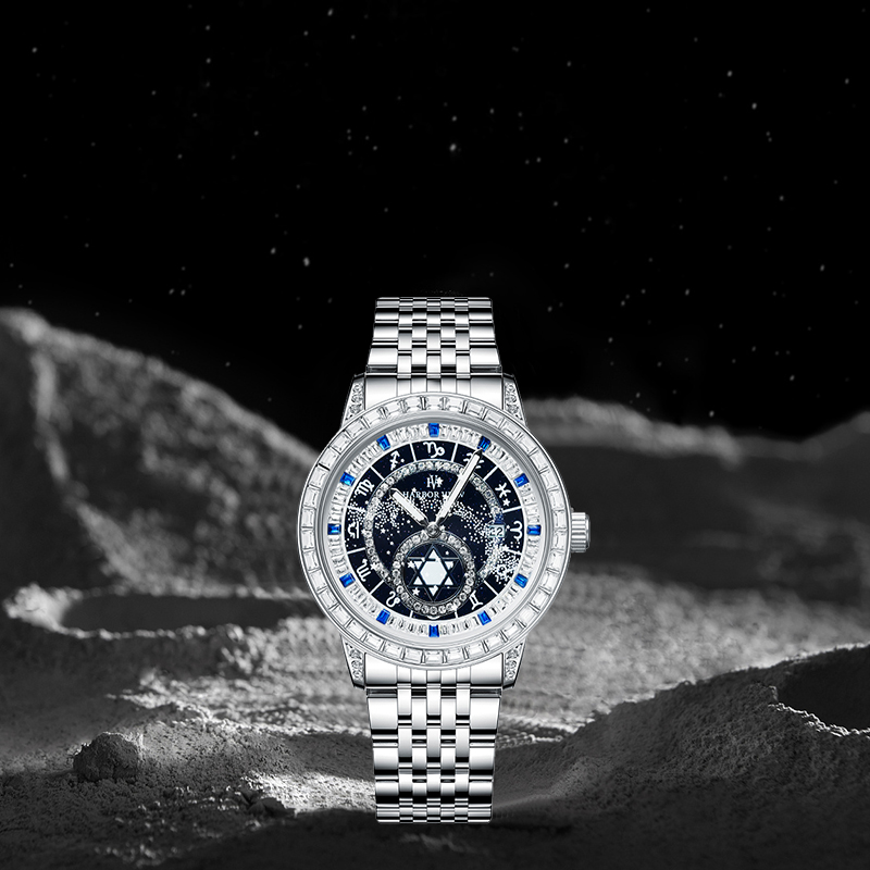 HARBORVIEWHV/HF2824满天星辰/男士高端奢华腕表-lsun