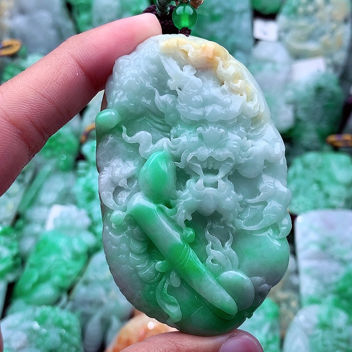翡翠吊坠(不含链)未镶嵌