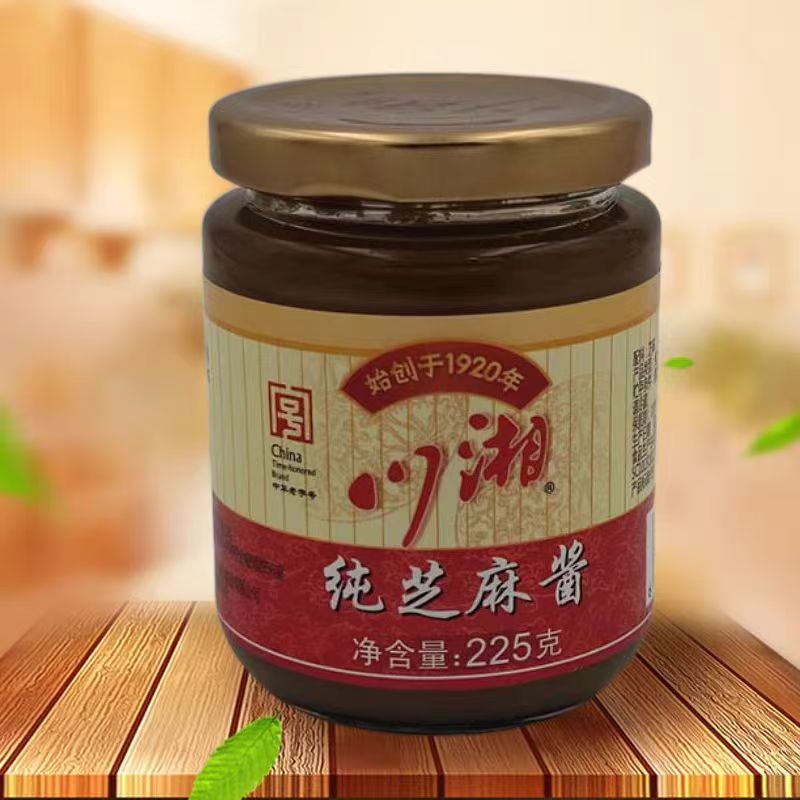 [到26年6月20]上海老字号川湘纯芝麻酱225g*2瓶