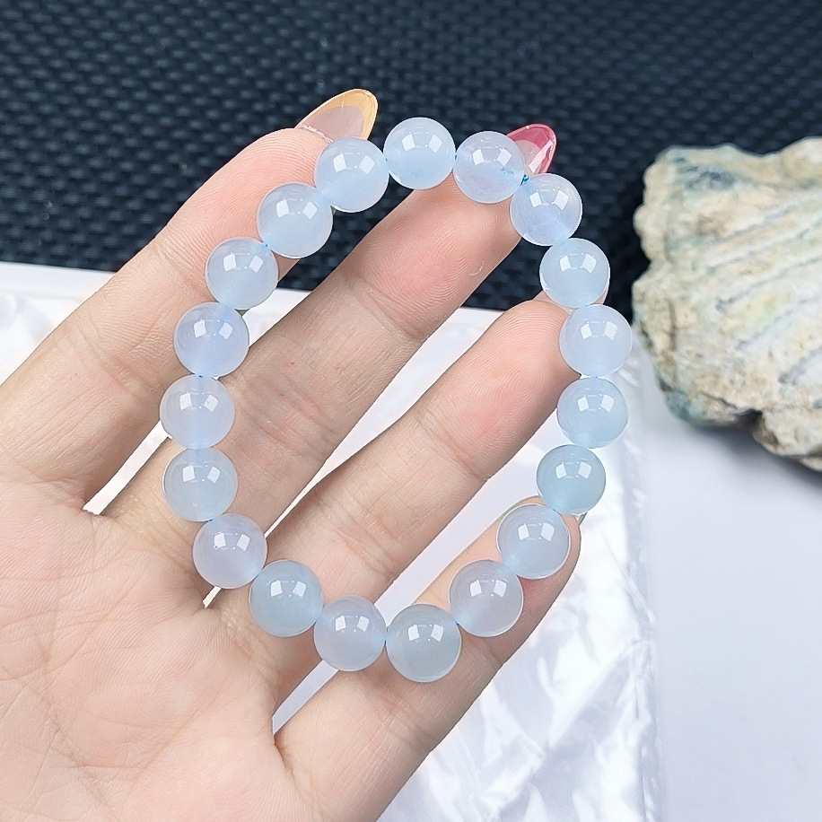 （聚宝严选）A510蓝系冰手串10妈妈款精致精美百搭时尚