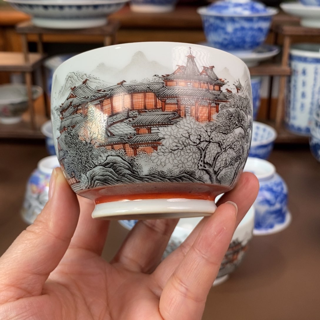 景德镇陶瓷手工手绘