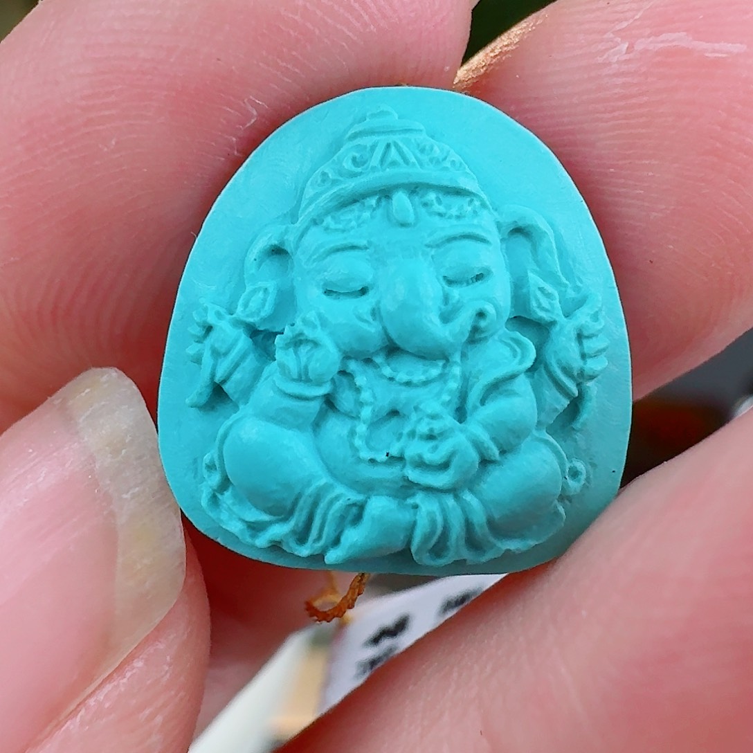 绿松石珠宝奇石未镶嵌