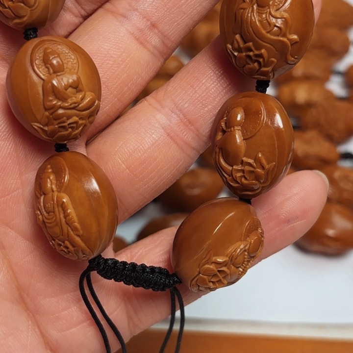 橄榄核其他墨***人莲花无相万佛