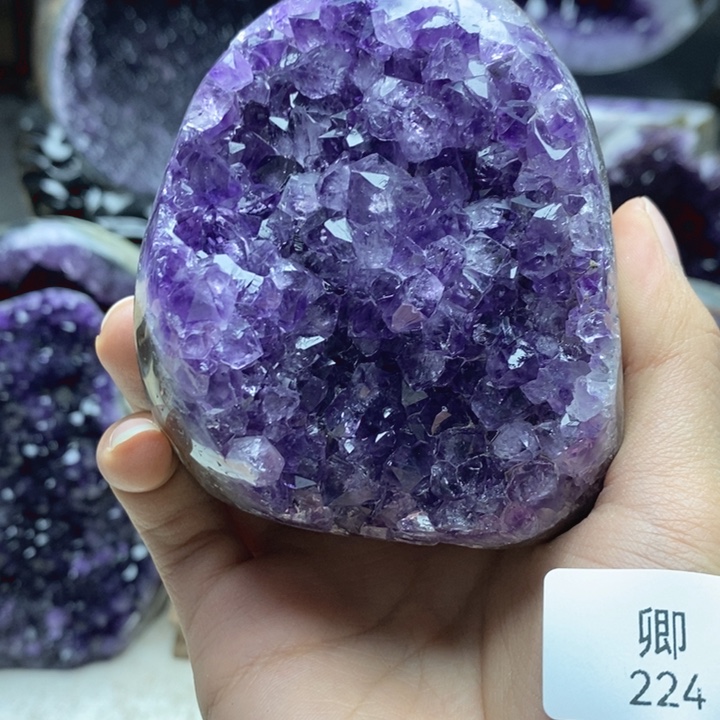 未镶嵌大型摆件（非配饰）紫晶