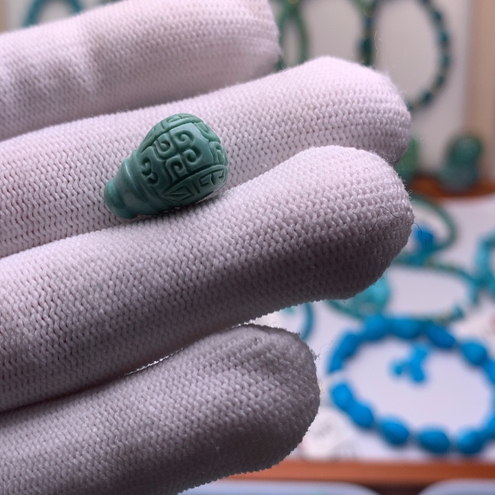 绿松石合金珠宝奇石卡10