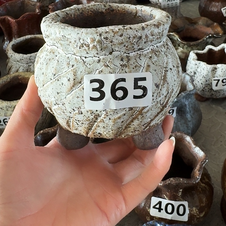 内口6高9粗陶手工