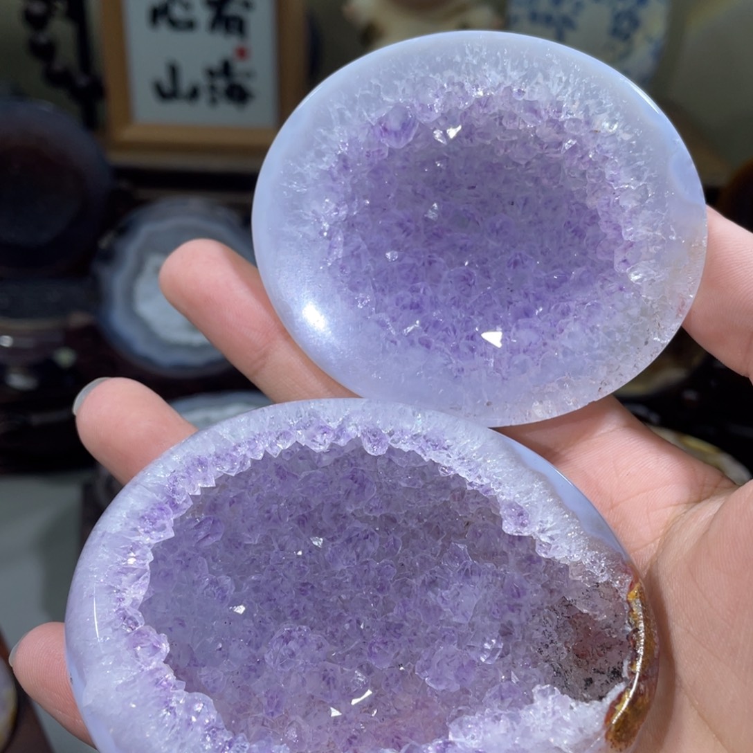 水晶未镶嵌大型摆件（非配饰）聚宝盆