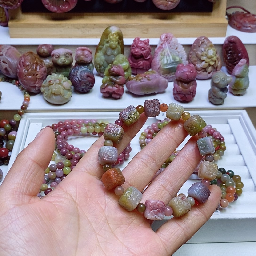 玛瑙/玉髓盐源玛瑙未镶嵌