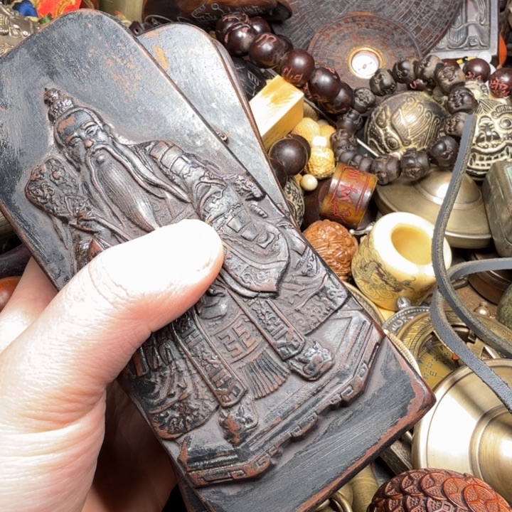 心***。木工艺品工艺品摆件