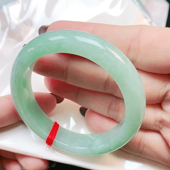 未镶嵌手镯翡翠正圈1458