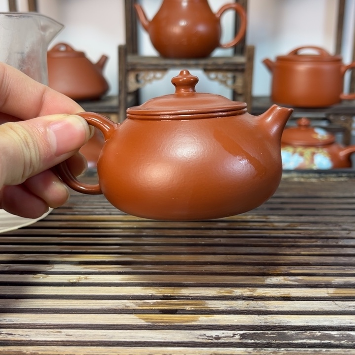 紫砂茶壶原矿紫砂手工制作