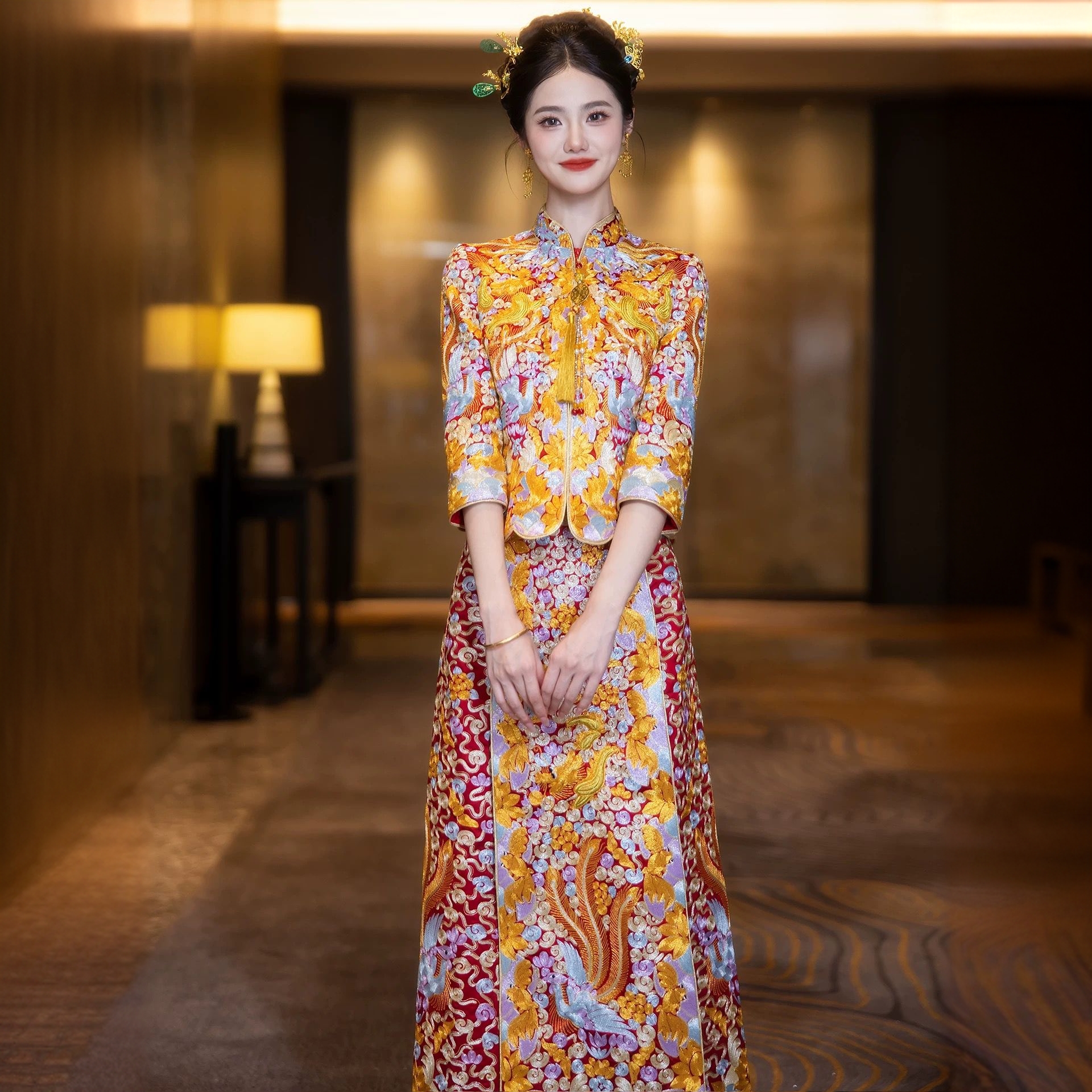 龙凤褂秀禾服2025年新款新娘结婚中式礼服嫁衣高端重工出阁敬酒