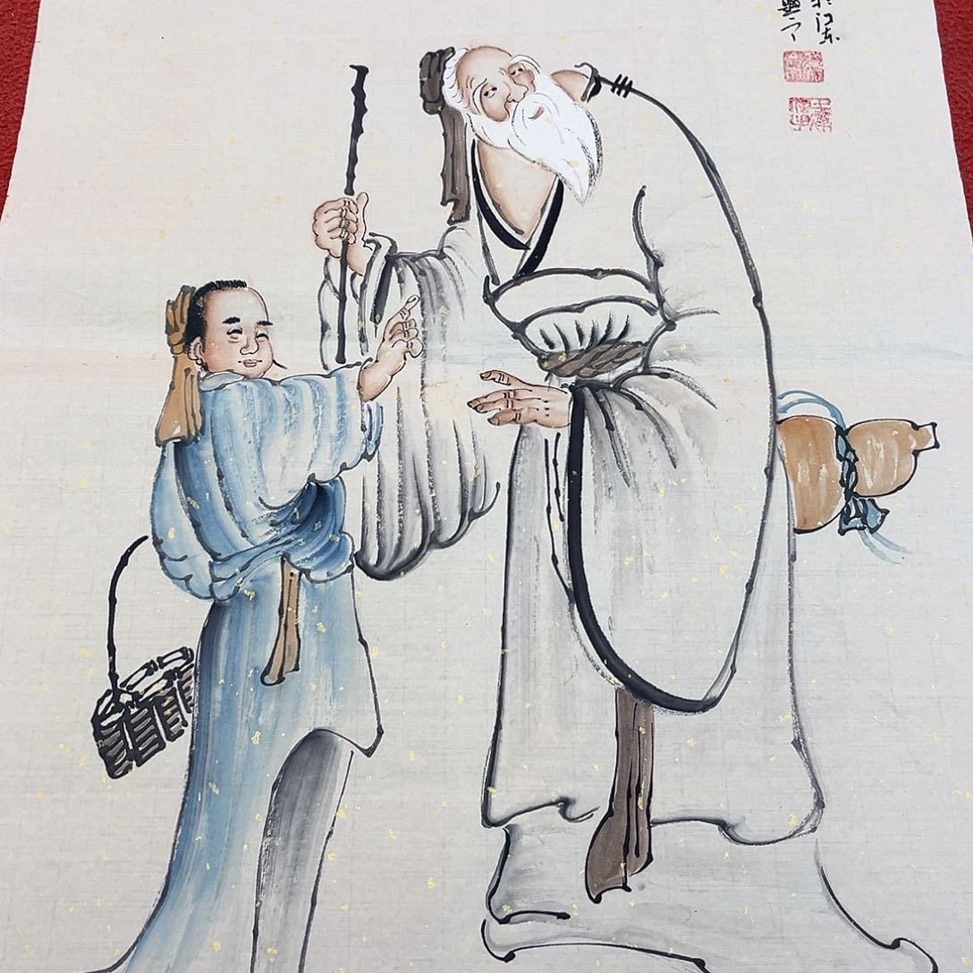国画手绘国画作品