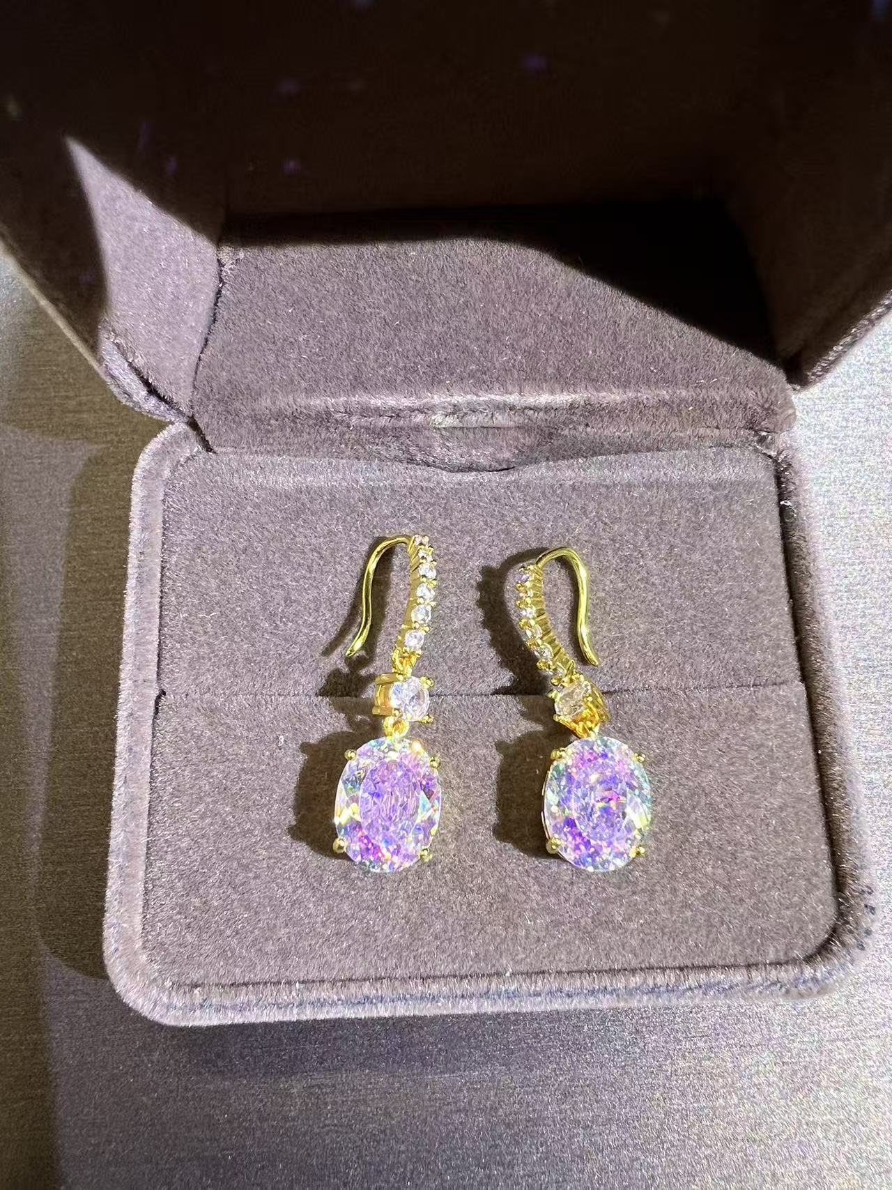  【璀璨夺目 熠熠生辉】千秀专用链接ES91131耳钉