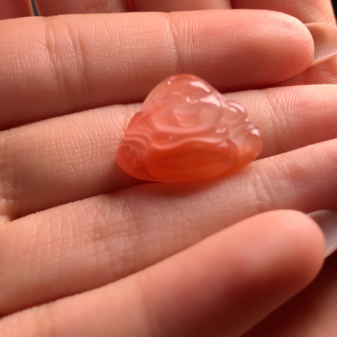 南红玛瑙未镶嵌冰飘佛公