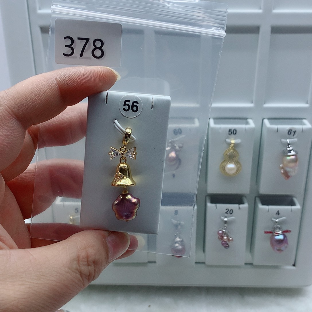 淡水珍珠吊坠(不含链)合金