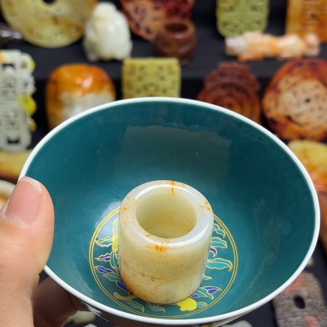 用***4瓷片精美摆件摆件