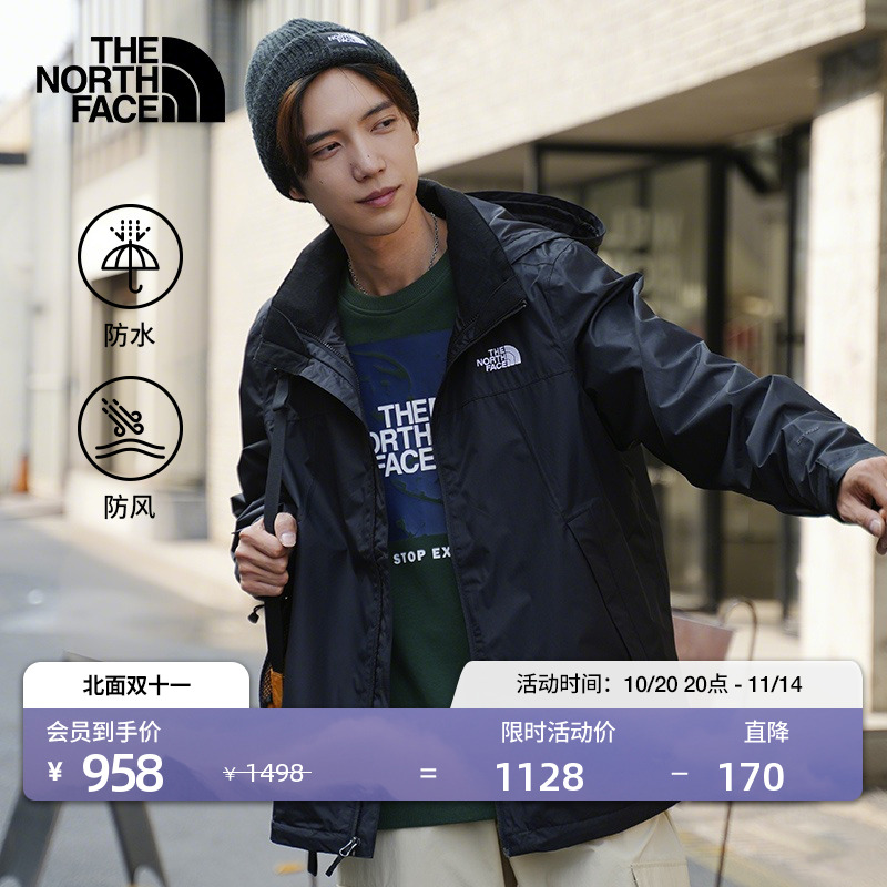 【黑武士】北面冲锋衣男女防水硬壳户外春季TheNorthFace|88FR