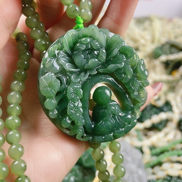 未镶嵌和田玉挂件