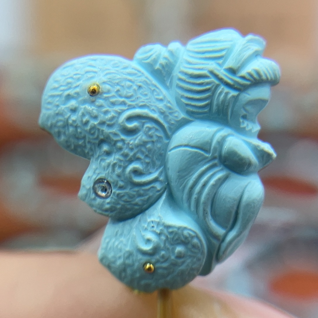 绿松石未镶嵌珠宝奇石