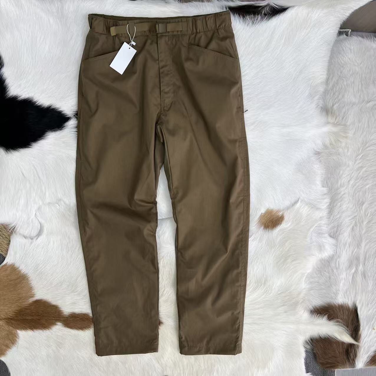 日单剪标 小U 工装系列 加绒加厚 男士松紧腰秋冬防风直筒工装裤