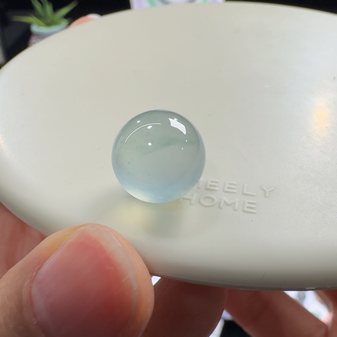 未镶嵌手链翡翠单珠12.4mm