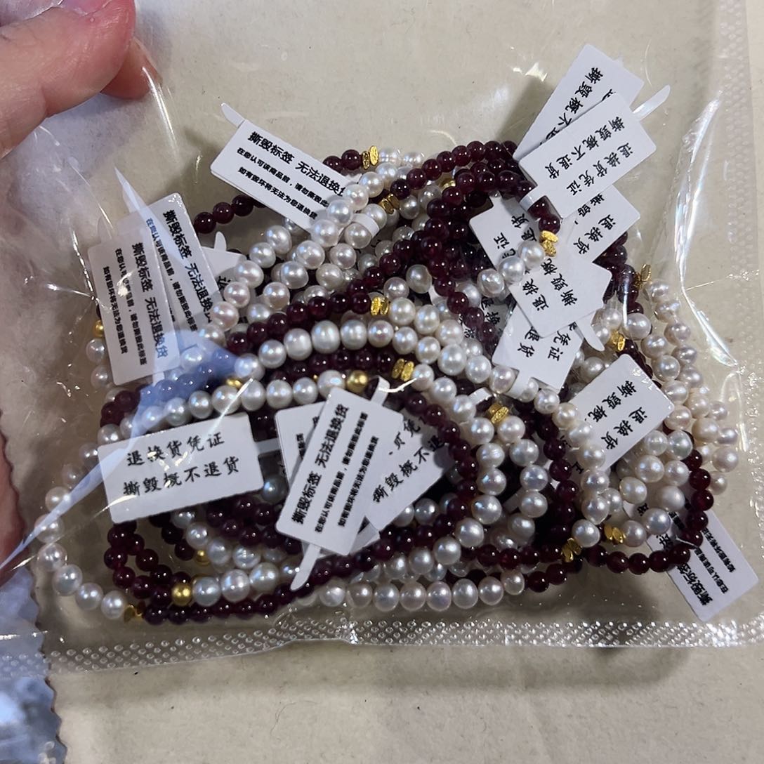 淡水珍珠耳饰未镶嵌