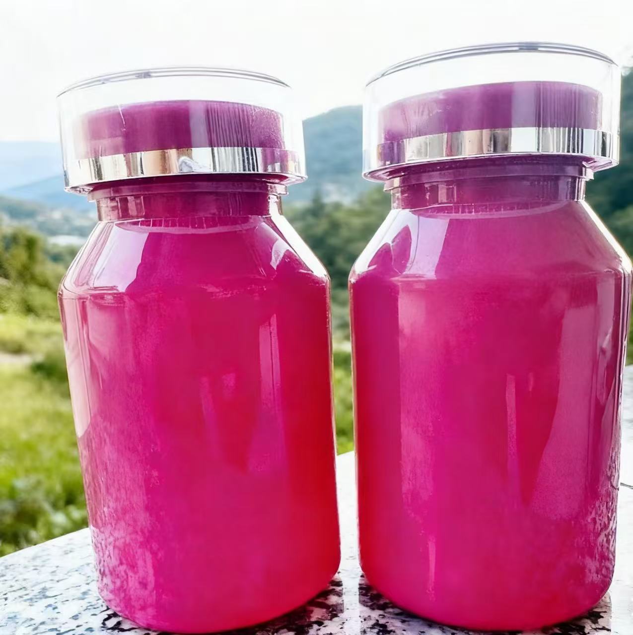 柏支粉色包装瓶大容量