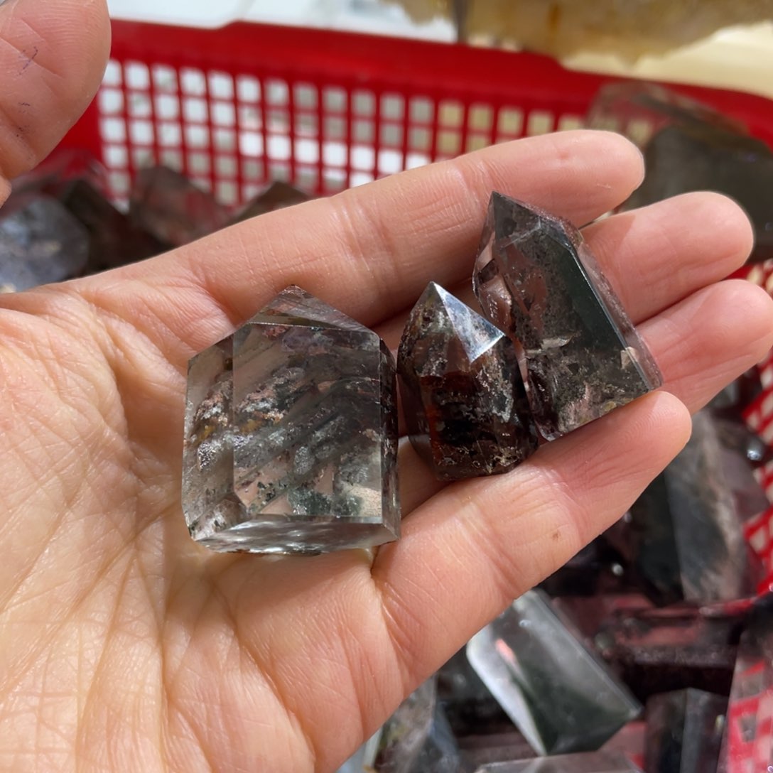 水晶吊坠未镶嵌妞*果幽灵